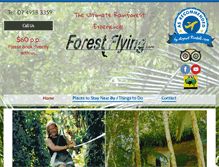 Tablet Screenshot of forestflying.com